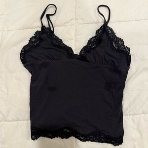 Skins cropped tank top